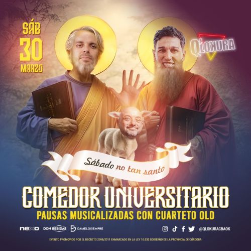 COMEDOR UNIVERSITARIO - Qlokura - Tickets Online - Cordoba.