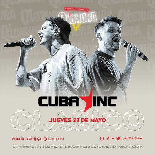 CUBA INC - Qlokura - Tickets Online - Cordoba.