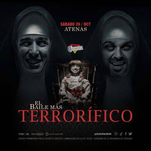 Baile Terrorífico - en Atenas - Qlokura - Tickets Online - Cordoba.