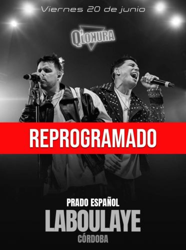 SUSPENDIDO - LABOULAYE - PRADO ESPANOL - Qlokura - Tickets Online - Cordoba.