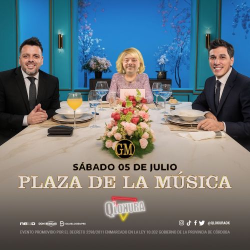 SABADO 5 - PLAZA DE LA MUSICA - Qlokura - Tickets Online - Cordoba.