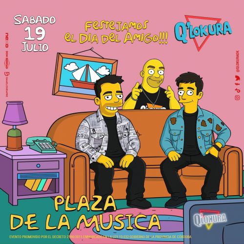 DIA DEL AMIGO - PLAZA DE LA MUSICA - Qlokura - Tickets Online - Cordoba.