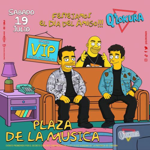 VIP DIA DEL AMIGO - Qlokura - Tickets Online - Cordoba.