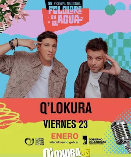 FESTIVAL NACIONAL FOLKLORE EN EL AGUA - Qlokura - Tickets Online - Cordoba.