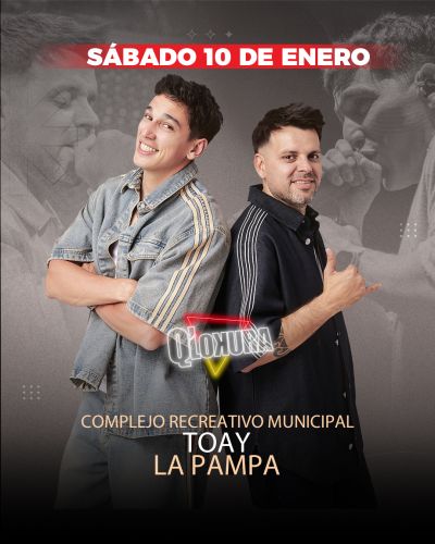 TOAY LA PAMPA - Qlokura - Tickets Online - Cordoba.