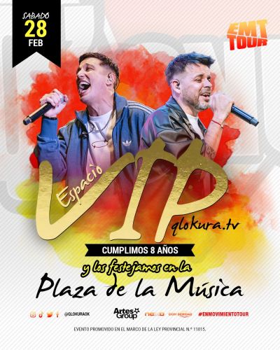 VIP 8 ANIVERSARIO - Qlokura - Tickets Online - Cordoba.