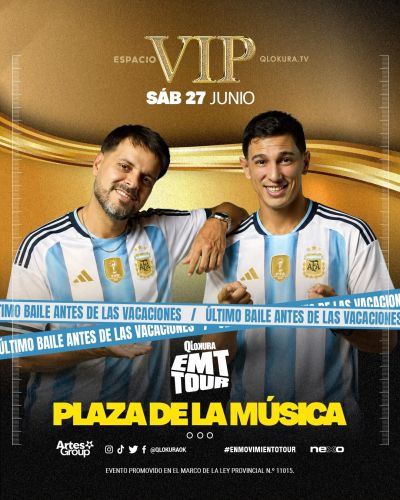 VIP - PLAZA DE LA MUSICA - Qlokura - Tickets Online - Cordoba.