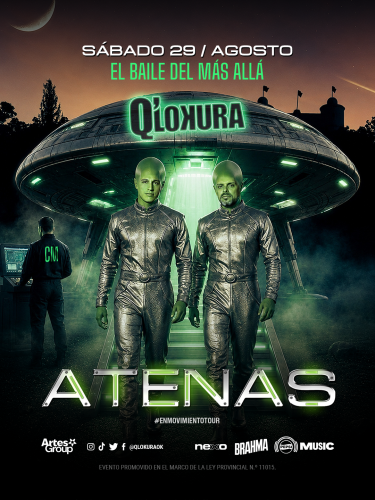 ATENAS - EL BAILE DEL MAS ALLA - Qlokura - Tickets Online - Cordoba.