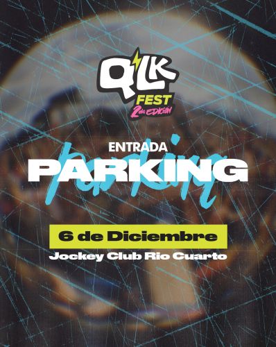 PARKING DOMINGO - Qlokura - Tickets Online - Cordoba.