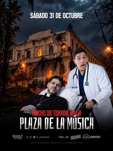 NOCHE DE TERROR - LA PLAZA - Qlokura - Tickets Online - Cordoba.
