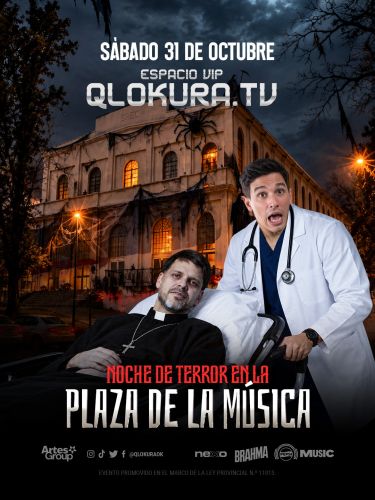 VIP - NOCHE DE TERROR - PLAZA - Qlokura - Tickets Online - Cordoba.